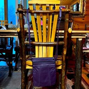 Purple Crossbody Purse‎